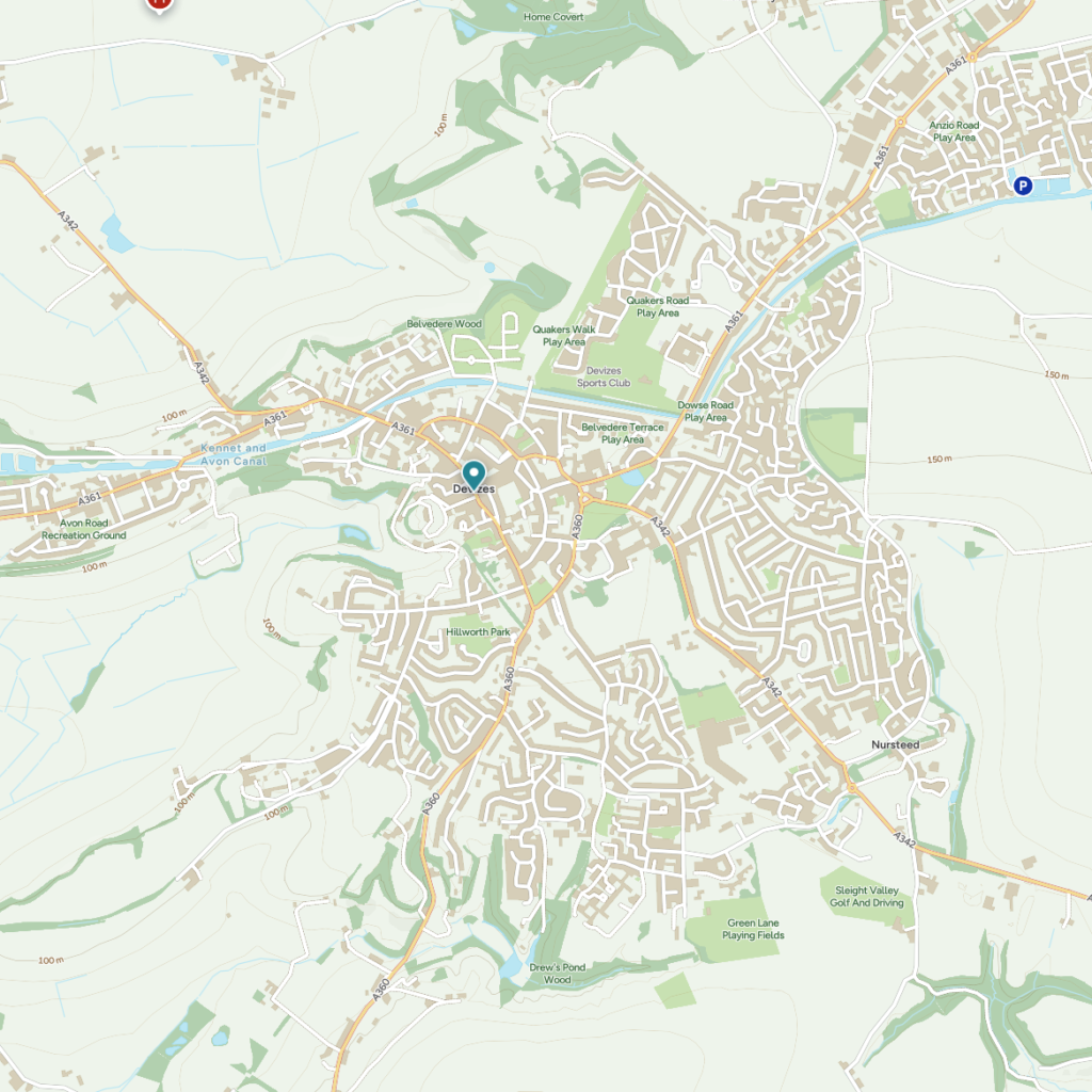 Map of Devizes